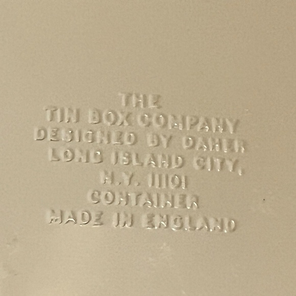 Vintage England Metal Tin Nesting Canister Set Of 4 Birds Kitchen - Picture 8 of 16